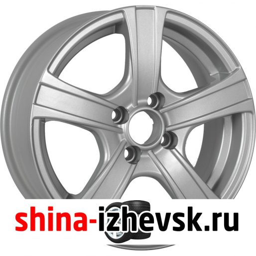 Колесный диск Tech Line 539 6xR15 4×100 ET40 DIA60.1 серебристый в Ижевске